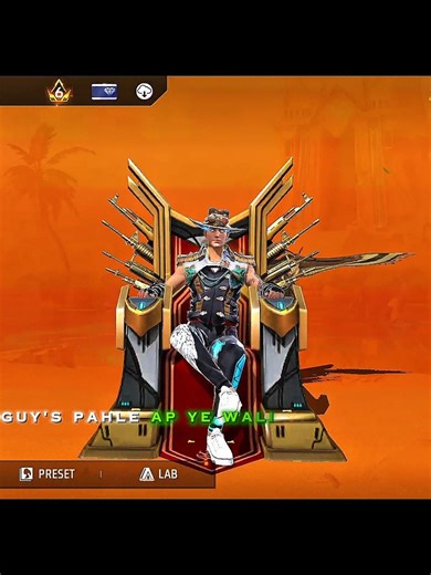 Prime Level 8 वाले आ रहे !! Grandmaster Top 1 🤯 Lobby #shorts