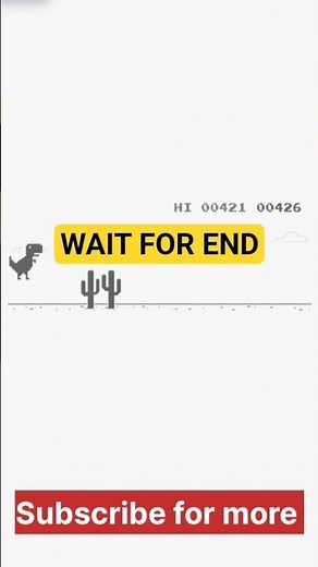 Dino Game 500 Score Speed Run ⚡#shorts #gaming #dino #dinosaurgame