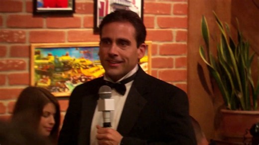 The Dundies - The Office: Pam's Drunk Dundies Acceptance Speech