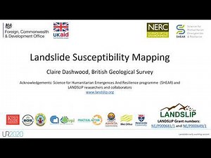 Landslide susceptibility mapping