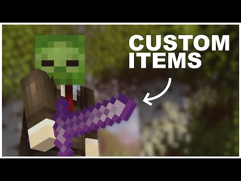 CUSTOM ITEMS erstellen in Minecraft | Tutorial | Kalimero2