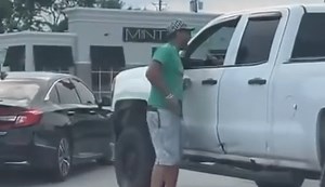 Armed man shot and killed by driver during suspected road rage confrontation in Indianapolis: video