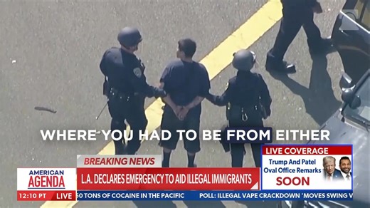 Los Angeles has declared a state of emergency, not over crime or fentanyl, but over illegal aliens being deported. 🤡 The real immigration emergency is the fact that the Biden administration orchestrated an invasion of 12-15 million illegal aliens over 4 years, and now we have a duty to return them all home. | The Heritage Foundation