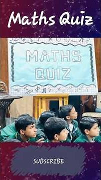 Maths Quiz Competition in School | Super Fun & Educational Moments! Kushal Classes