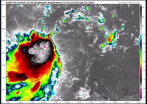 6.8K views · 94 reactions | Often times in the early stages of Tropical CycloGenesis. When you have Vigorous convection like this that is not vertically aligned with the center. We can get what is called a center reformation under the deep convection. If this happens (it very well could) then expect a slight shift West in track. | Big Dan The Weather Man | Facebook