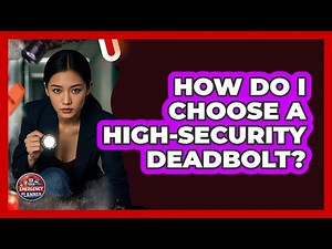 How Do I Choose A High-Security Deadbolt?