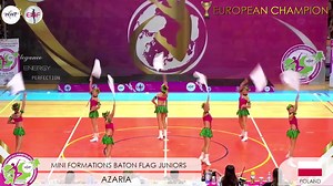 2.8K views · 63 reactions | MWF/  EUROPEAN CHAMPION 2023.  MINI F. BATONFLAG JUNIORS / AZARIA - PL  #mwf #emf #champion #majorettesport #elegance #energy #perfection www.mwfchampionship.com www.majorettes-mwf.net | MWF - Majorette-sport WORLD Federation | Facebook