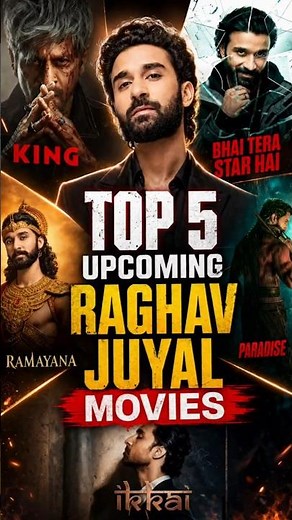🔥 Top 5 Upcoming Raghav Juyal Movies (2026) | King, The Paradise, Bhai Tera Star Hai & More #shorts