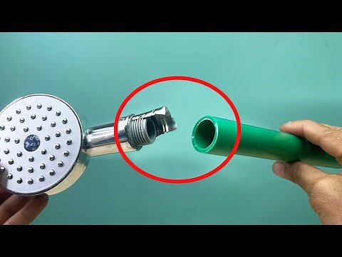 Secret to connect Shower to PVC Pipe which Plumber did not disclose | Quick & Easy
