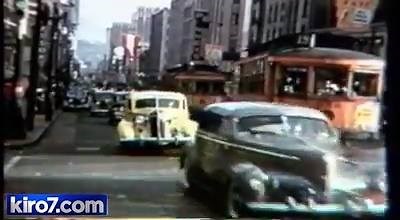 #ThrowbackThursday: Check out this cool film we found of old Seattle trolley cars. It’s part of a 1940 film called “Rails To Rubber” promoting the move to electric trolley buses. >> kiro.tv/SeattleInThe40s >> kiro.tv/SeattleInThe50s >> kiro.tv/SeattleInThe60s | KIRO 7 News