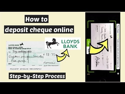 Cheque deposit in Lloyds Bank online | Add Cheque Lloyds Bank | Withdrawal Cheque Lloyds Net Banking