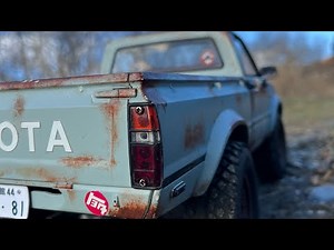 ラジコンハイラックスを走らせよう