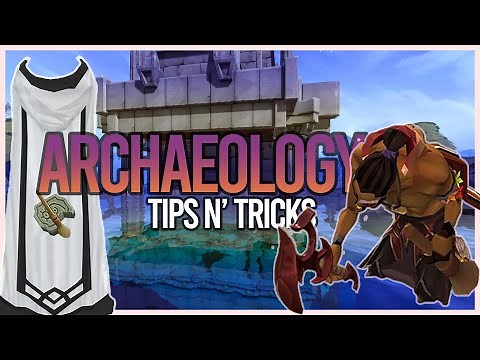 RuneScape 3: Archaeology, Tips n' Tricks! Power Leveling, Assistant Rank, Research Team & More!