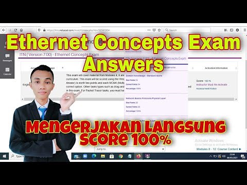 Ethernet Concepts Exam Answers | modules 4-7 | CCNA v7 ITN (version 7.00)