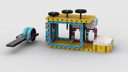 LEGO MOC-34813 LEGO SPIKE whack-a-mole (Technic 2020)