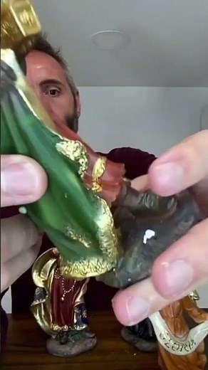 Setting Up the Nativity Scene