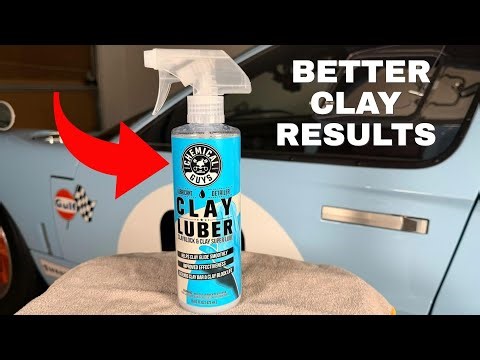Why You Need Clay Bar Lubricant When Claying Your Car