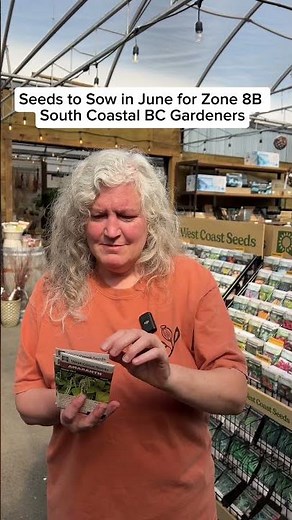 Seeds to Sow in June for Zone 8B