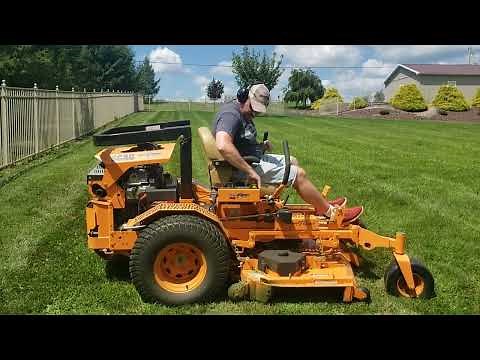 Scag Turf Tiger 2 mowing at full speed. How will it cut?