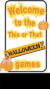 Halloween This or That | Brain Break for Pre-K & K 🎃