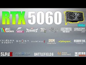 RTX 5060 8GB 1440p Gaming Test - Smooth Performance or VRAM Issues?