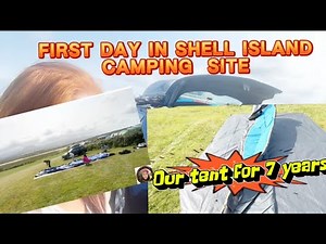 SHELL ISLAND CAMPING DAY 1//NORTH WALES