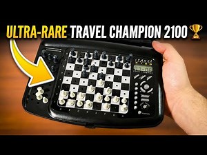 Kasparov Travel Champion 2100 Rare Chess Computer 👑 Gadgetify