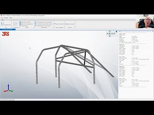 Creating a racecar roll-cage in Cam-A-Lot from scratch