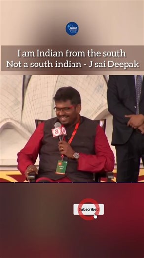 INSIGHT WITH HIMANSHU on Instagram: "I want to share a powerful statement by J. Sai Deepak. He once said, ‘I am an Indian from the South, not a South Indian.’ It’s not just about words — it’s about identity. When you say ‘South Indian,’ you highlight a region. But when you say ‘Indian from the South,’ you highlight a nation. This statement reminds us that our identity is not limited to geography or language — it’s defined by our belonging to India. Beyond regional divides, our strength lies in u