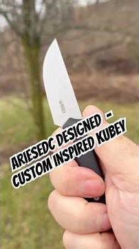 AriesEDC’s Kubey Thorn — The Storm‑Proof Fixed Blade #youtubeshorts
