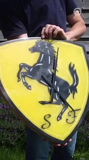 36K views · 210 reactions | Next Level Ferrari Clock Build #build #clock #ferrari | PressTube Reels | Facebook