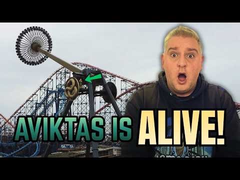 Aviktas Testing Has Begun! | Blackpool Pleasure Beach NEW 2026 Ride