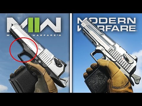 Modern Warfare II vs Modern Warfare 2019 - Weapons Comparison
