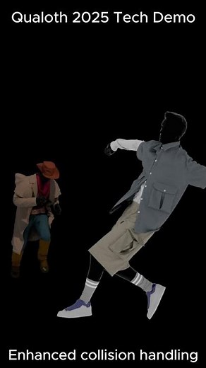 Qualoth 2025 Tech Demo #qualoth #fxgear #cfx #vfx #autodeskmaya #marvelousdesigner