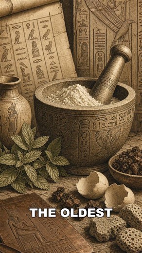 Toothpaste in Ancient Egypt - 4000 years ago #history #egypt