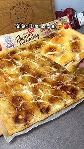 🍎Süßer Apfel-Flammkuchen perfekt zum Teilen😍 Mit dem knusprigen XXL-Flammkuchenteig von @tantefannyteige wird’s einfach gelingsicher!🥰 |Anzeige Zutaten: 1 Pck XXL Flammkuchenteig 200 g Creme Fraiche 1 Pck Vanillezucker 3-4 Äpfel 3 TL Zucker 1 TL Zimt #apfelflammkuchen #flammkuchen #apfelkuchen #backen #baking #backenmitliebe #lecker #schnellerezepte #recipe #rezepte #reelsviralfb | Kochbackpaerchen