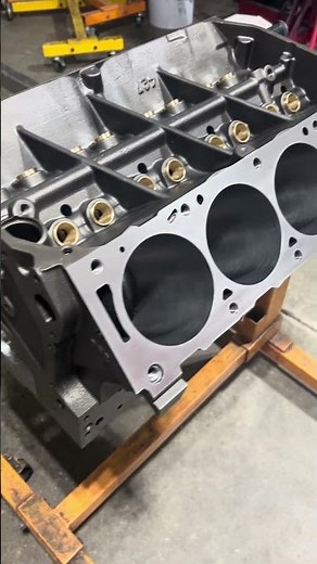 Aftermarket Ford FE block, ready to make all the horsepower….aiming for 1000+