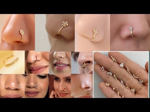Latest Gold Nose Ring Design 2025 / Gold Nose Ring New Design /Gold Nose Pin Designs |