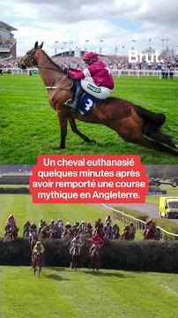 A horse was euthanized minutes after winning a legendary race in England.