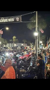 Main Street Daytona Beach Wednesday night! #bikeweek #daytonabeach | Bike Week Daytona Beach