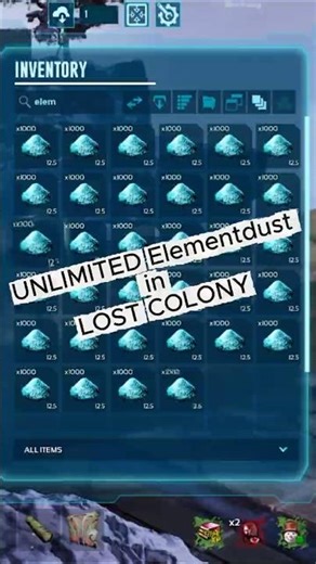Unlimited Elementdust farming in ARK LOST COLONY #arksurvivalascended #lostcolony #tutorial #ark