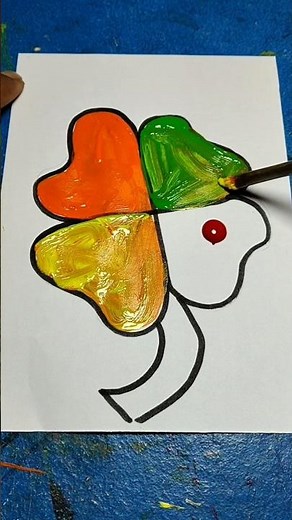 amazing emoji colour mixing on paper। #timelapsebro