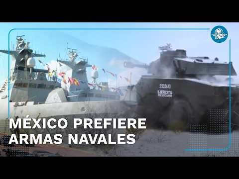 México desaparece de lista de destinos de armamento convencional