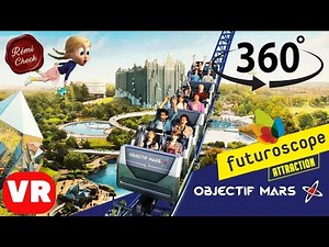 MISSION MARS in 360° VR 4K 🕶 | FUTUROSCOPE 🇫🇷