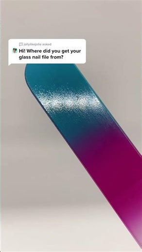 Best Crystal Nail Files? Mont Bleu Is the Answer! #MontBleu #GlassFile