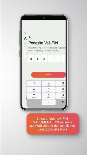 Aktivirajte mToken i plaćajte sigurno na internetu