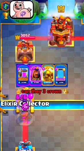 hero mini pekka + evolution wizard #clashroyale
