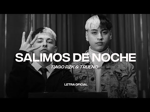 Tiago PZK, Trueno - Salimos de Noche (Lyric Video) | CantoYo