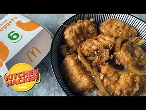 Kitchen Hacker: How To Make Katsudon Using McDonald's Chicken McNuggets | Yummy PH