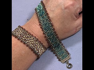 Twisted Bugle Bracelet Tutorial